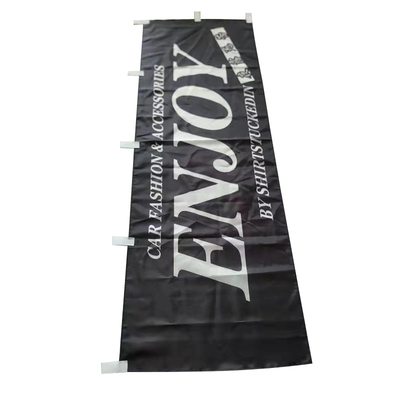 De openlucht Binnenvlaggen van de Douane Verticale Banner 180x60cm Polyesterstof