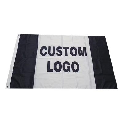 Aangepaste Openlucht de Serigrafievlag van Logo Printed Polyester Flag 3x5