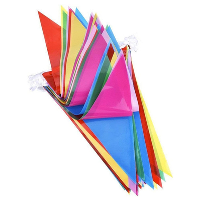 De Polyesterdouane Mini Triangle String Flags van douanevlaggen 68D/100D