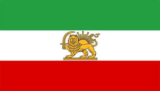 Custom Vlaggen 3X5ft Polyester Iran Leeuw Vlag Perzische Vlag Met Leeuw