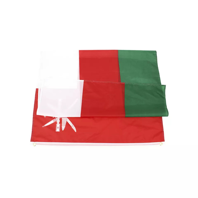 Van de de Vlag100% Polyester van douanevlaggen 3x5 Voet de Nationale Vlag van Oman