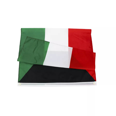Van de de Vlag Digitale Druk 100D van het Land van fabriekshotsale Koeweit Polyester 3x5Ft Vlag
