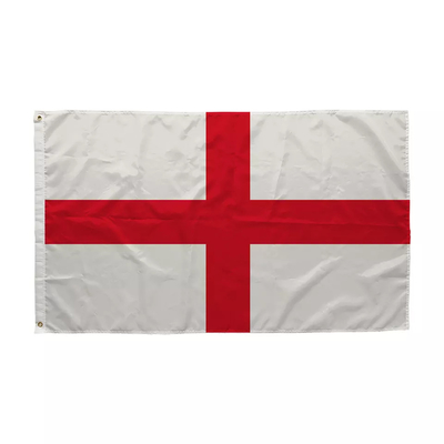 3x5ft Engeland Bunting van de de Kleurenpolyester van Vlaggenpantone de Nationale Vlag van Engeland