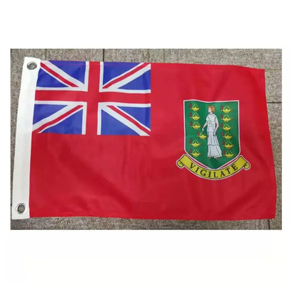 30x45cm van de Vlaggenpantone van de Douaneboot van het de Kleurenmessing de Dichtingsringen Zeevaartvlag