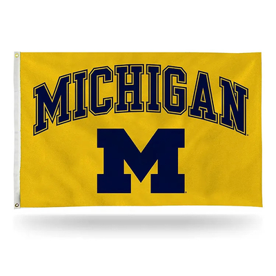 Hoog - kwaliteit 3x5ft CAA-Universiteit van Wolverines van Michigan Vlaggen