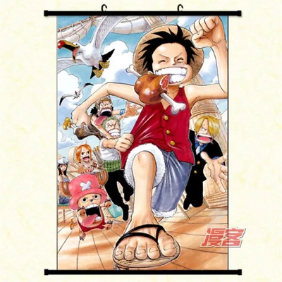 Van de de Vlag Hangende Kettingzaag van Manga Wall Art Banner Cartoon van het douanecanvas de Mensenvlag