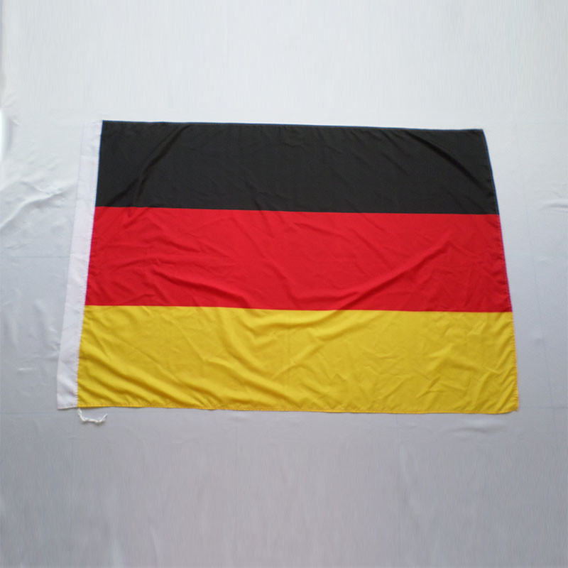 Van de de Polyesterwereld van douanelogo flags 68D/100D de Kleurendruk van de Vlaggenpantone